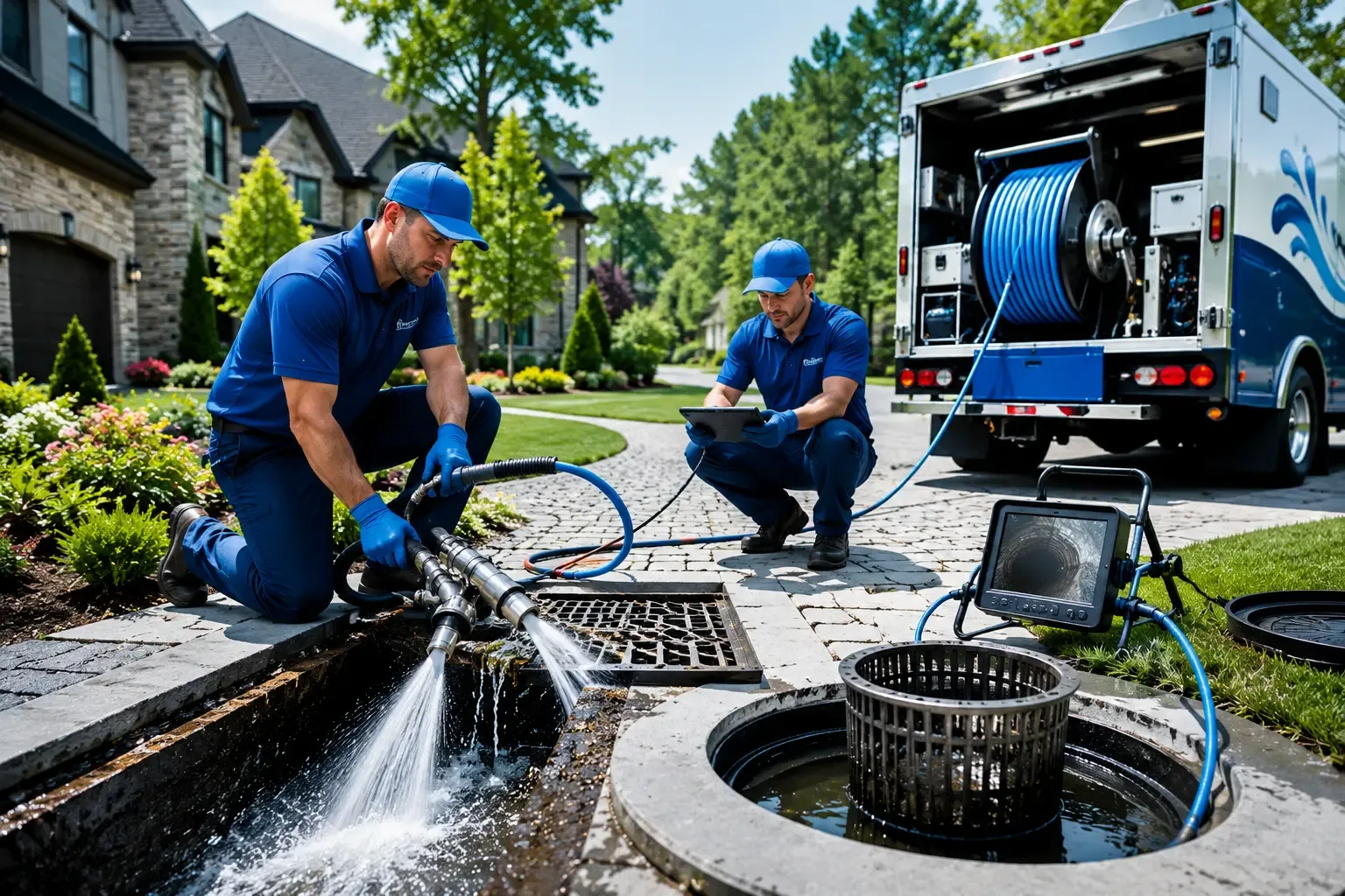 Local outdoor drain cleaning professionals in Boissevain, VA